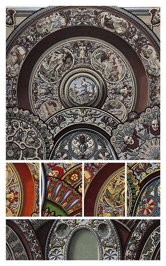 

Репродукция картины на холсте Ornament no 5