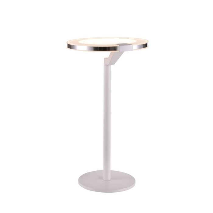 Настольная лампа IDLamp Jenevra LED White chrome Настольная лампа IDLamp Jenevra LED White chrome
