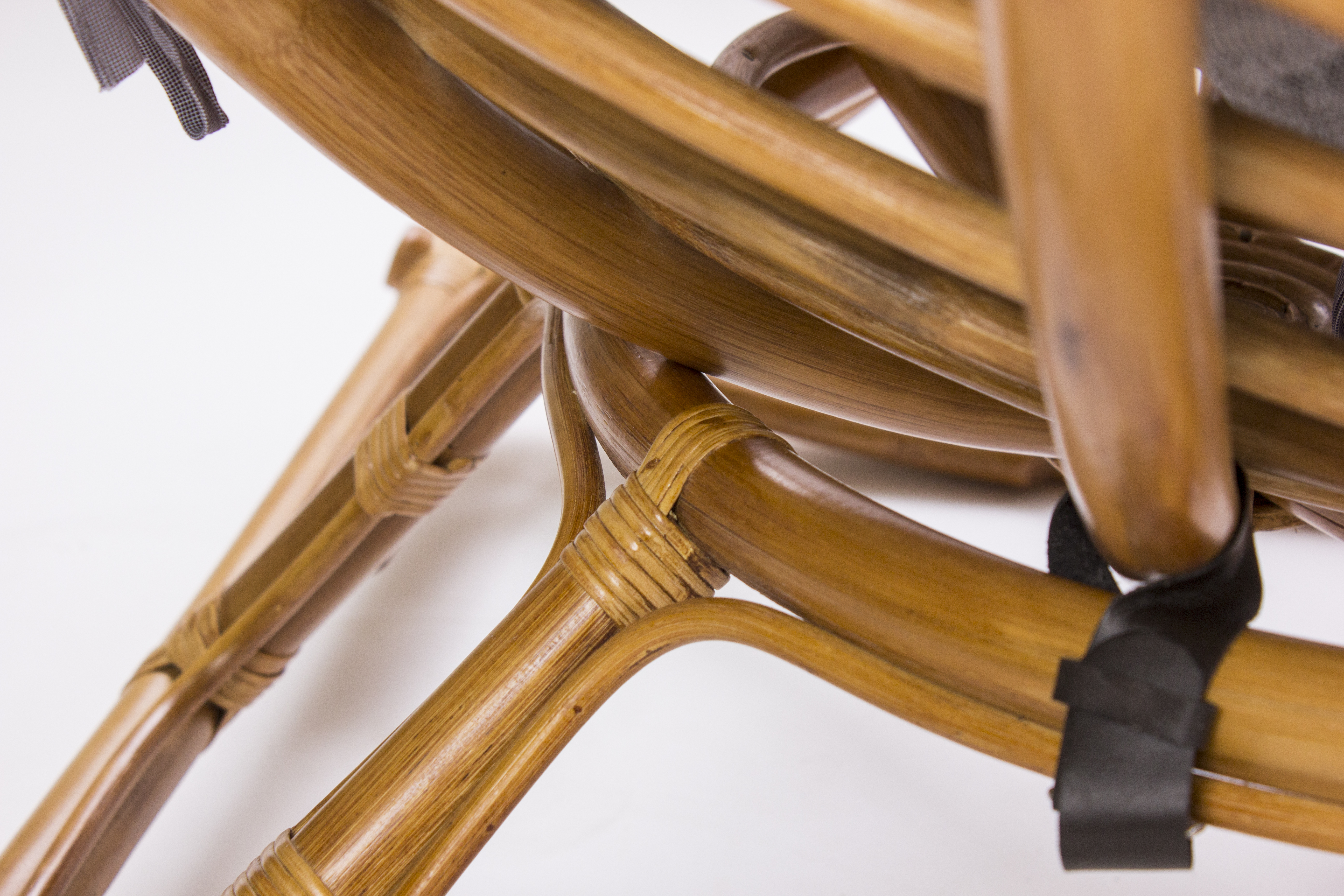 Кресло-качалка для отдыха Papasan Rocker Chair мед