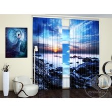 Шторы с фотошпечатью: Туманное утро Шторы с фотошпечатью: Туманное утро
