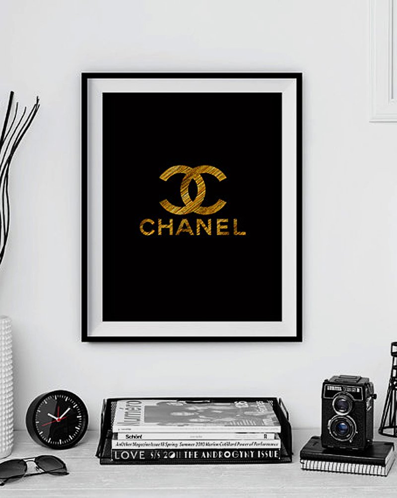

Постер "Chanel Gold"