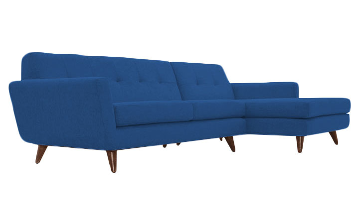 

Диван Grace Sectional синего цвета