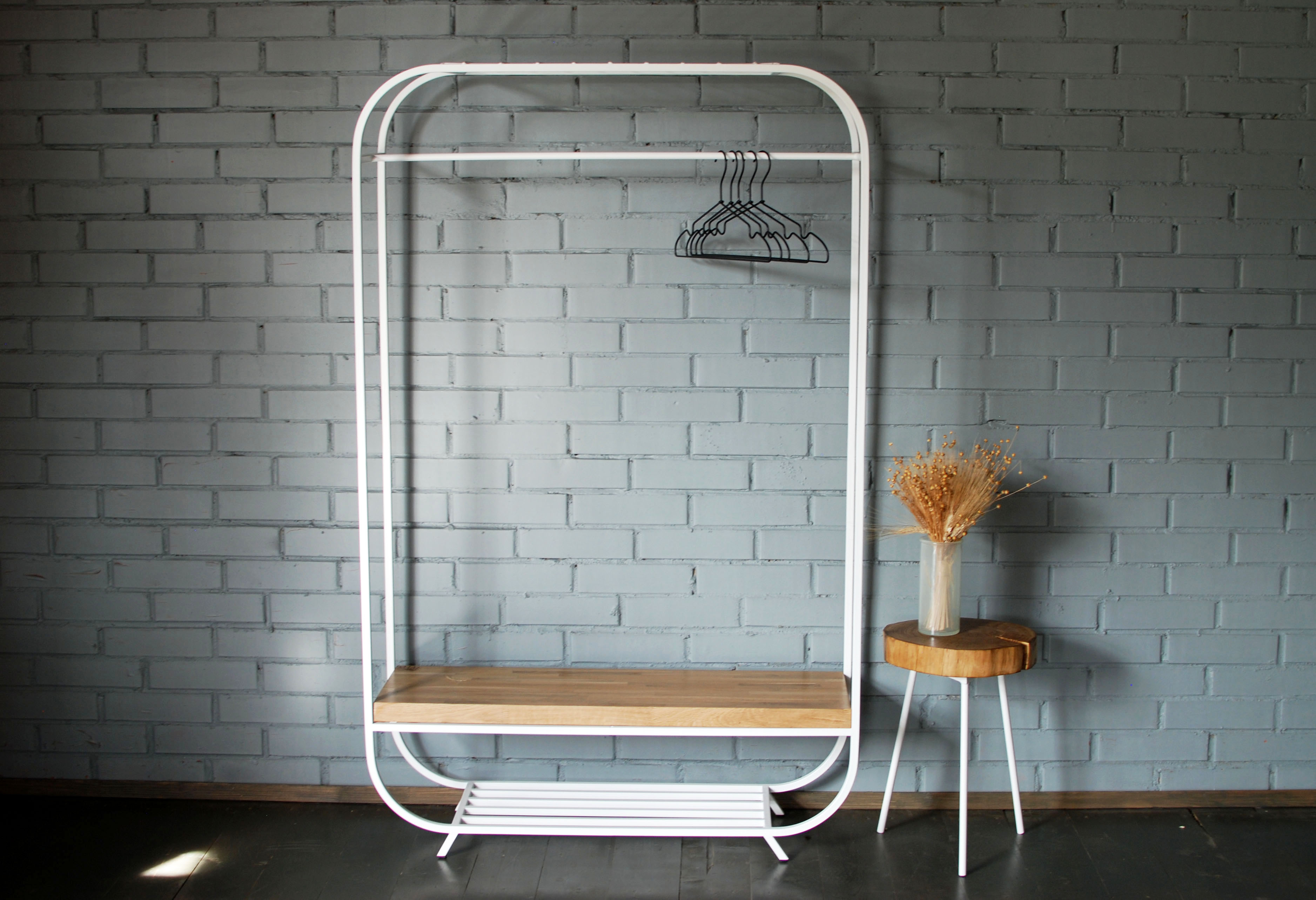 

Рейл Thesarai "Oak Shelf White" 02 дуб