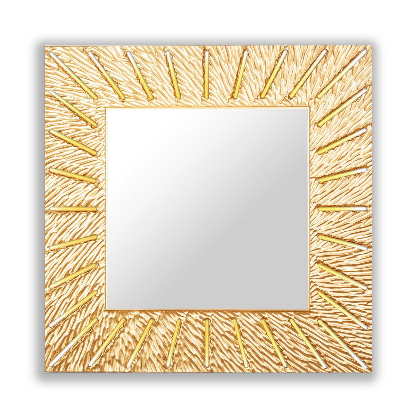 

Настенное зеркало Sunshine Square Gold