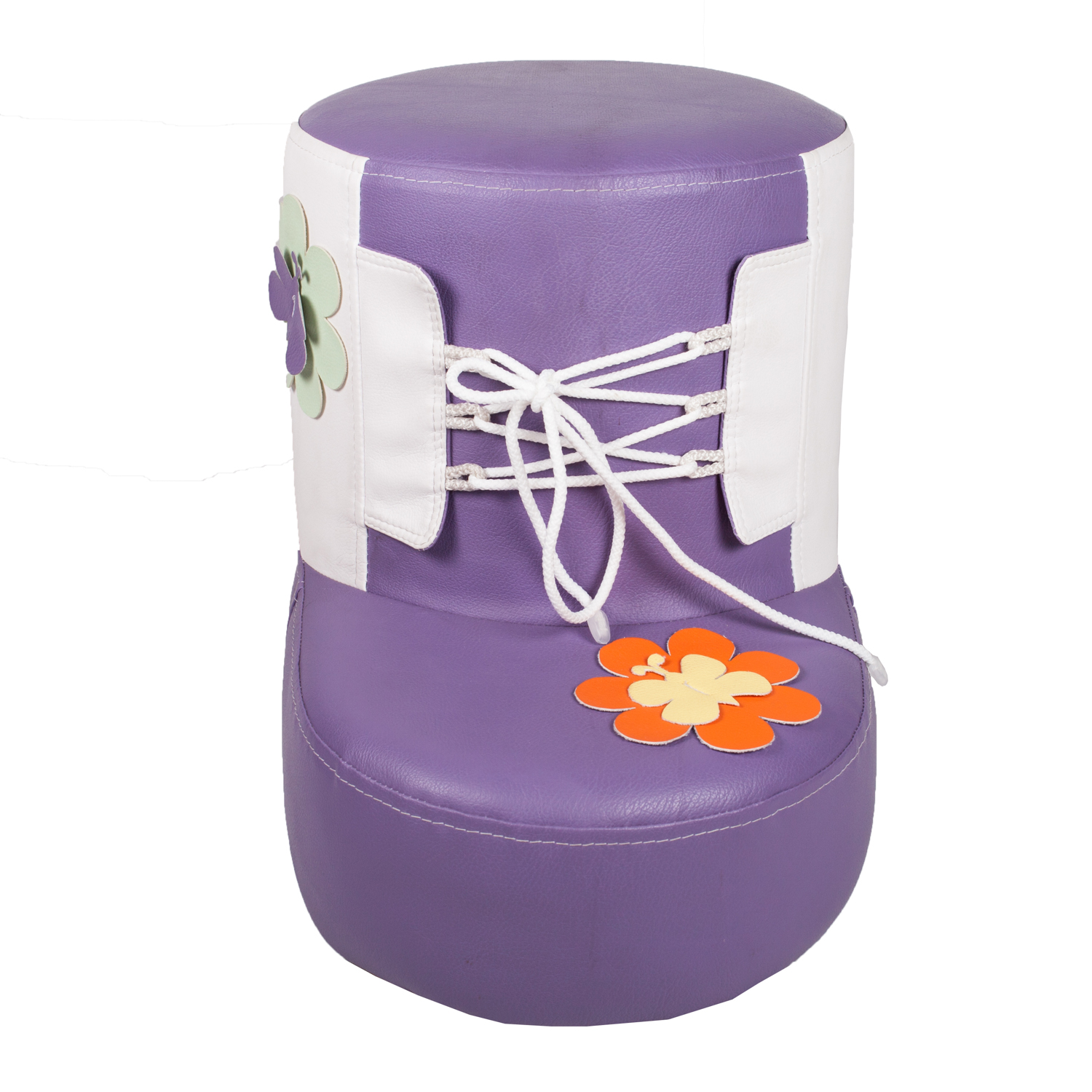 

Детский пуф башмачок фиолетовый