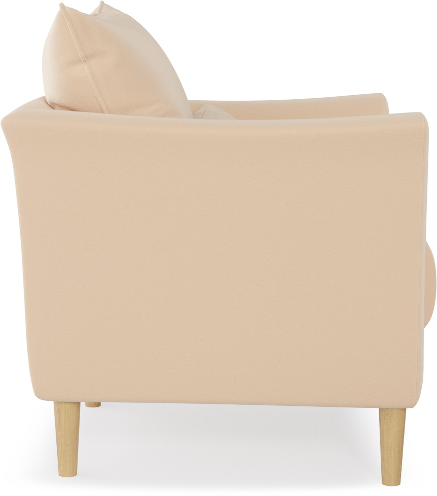 

Кресло катрин Beige бежевого цвета