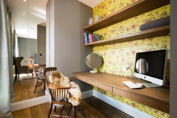Фото из портфолио Цветочные обои: каждой комнате свой наряд – фотографии дизайна интерьеров на INMYROOM