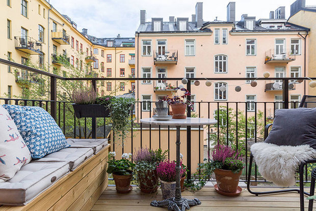 Фотография: Балкон в стиле Скандинавский, Советы, балкон в квартире, Leroy Merlin, балкон летом – фото на INMYROOM