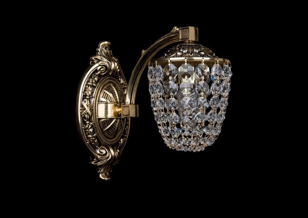 

Бра Bohemia Ivele с плафоном из хрусталя