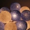 Тайская гирлянда голубая от розетки Тайская гирлянда голубая от розетки