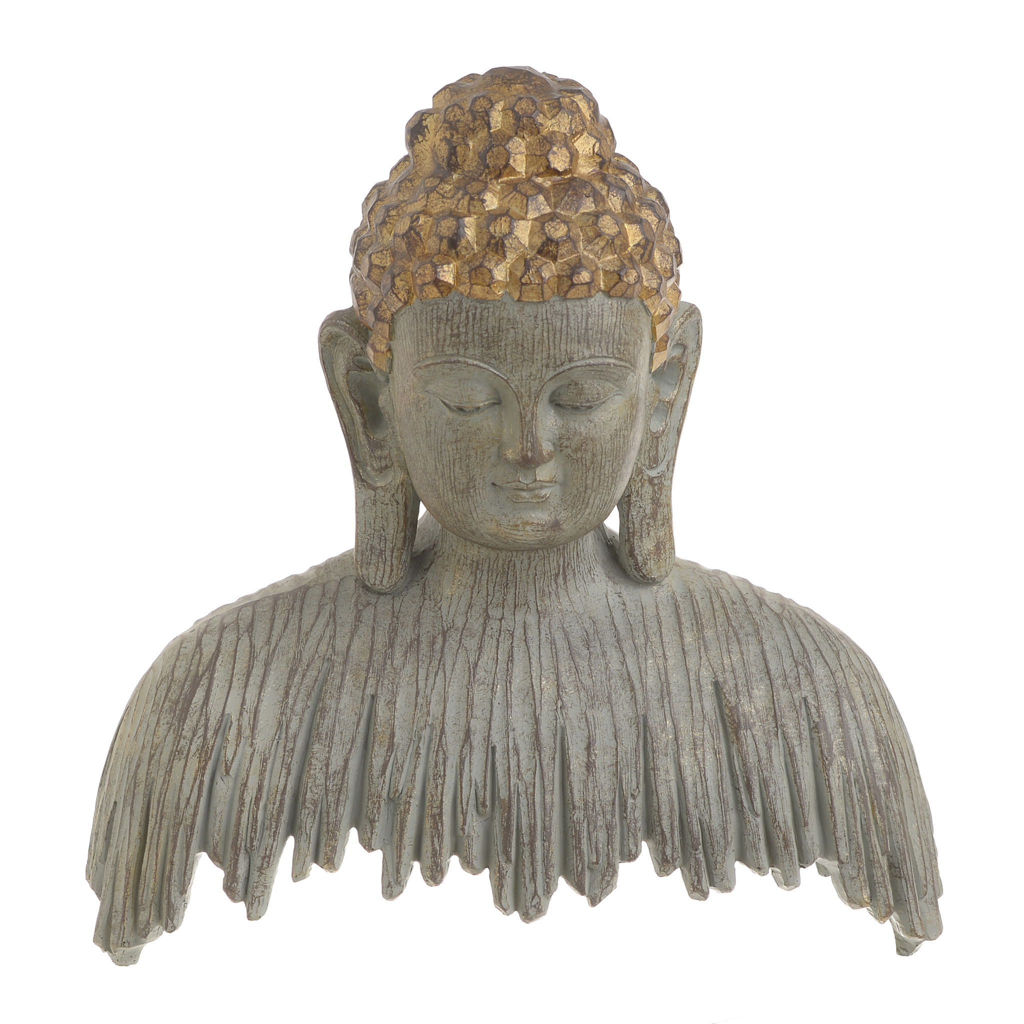 

Статуэтка Buddha серо-золотого цвета
