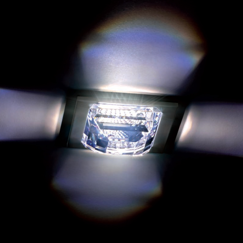 

Встраиваемый светильник Swarovski Madison из позолоченного металла