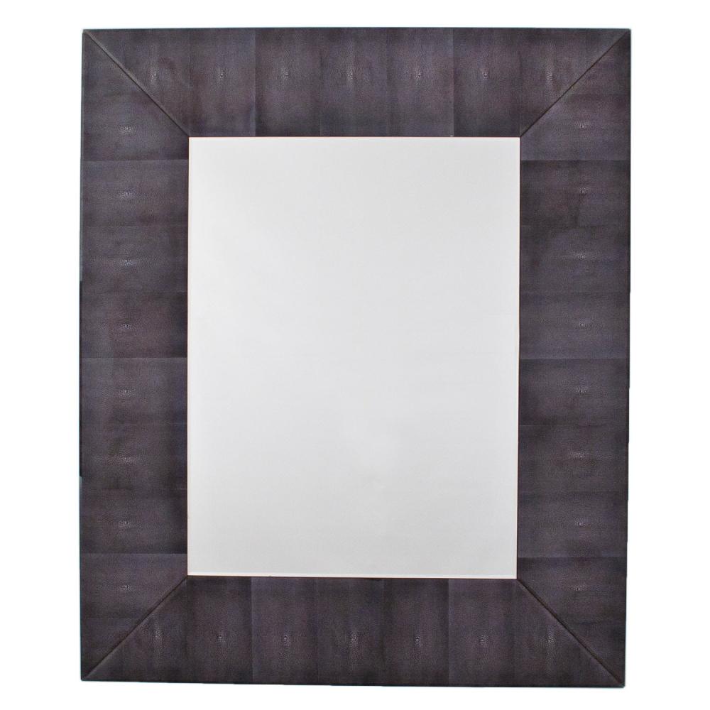 

Настенное зеркало Dark Grey Shagreen в раме темно-серого цвета
