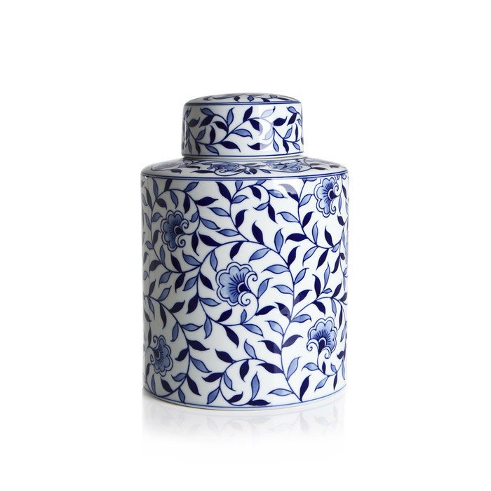 Фарфоровая ваза Loca Nera CHINESE PATTERN Фарфоровая ваза Loca Nera CHINESE PATTERN