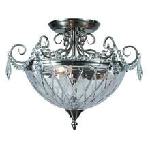 Потолочный светильник Divinare Reggia из металла и стекла Потолочный светильник Divinare Reggia из металла и стекла