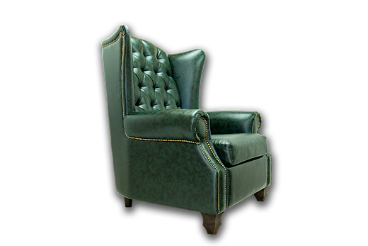 

Английское кресло Harold с деревянными ножками