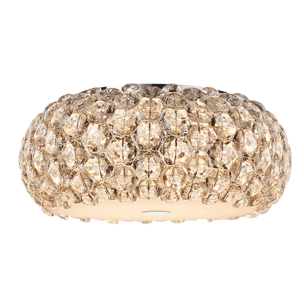 

Потолочный светильник Illuminati из множества прозрачных хрустальных кристаллов