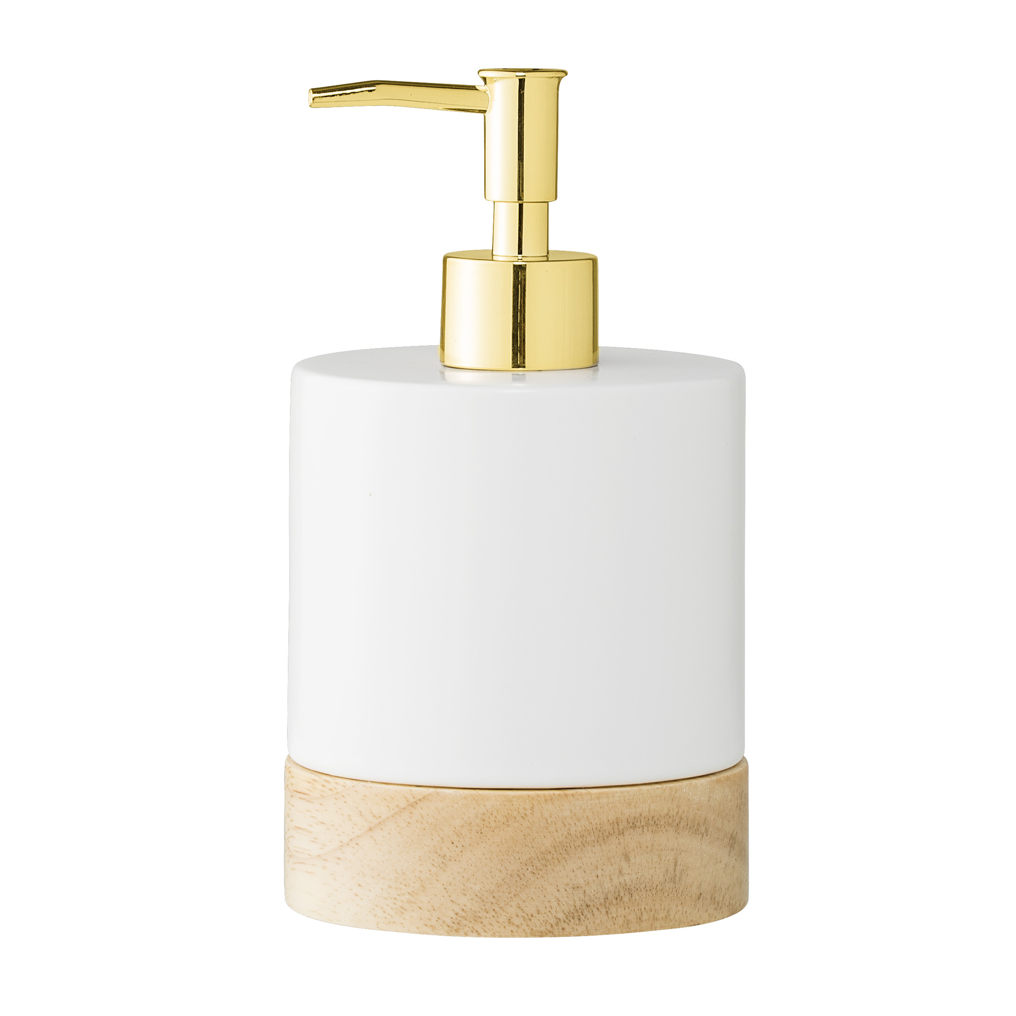 

Диспенсер для мыла Wood White белого цвета