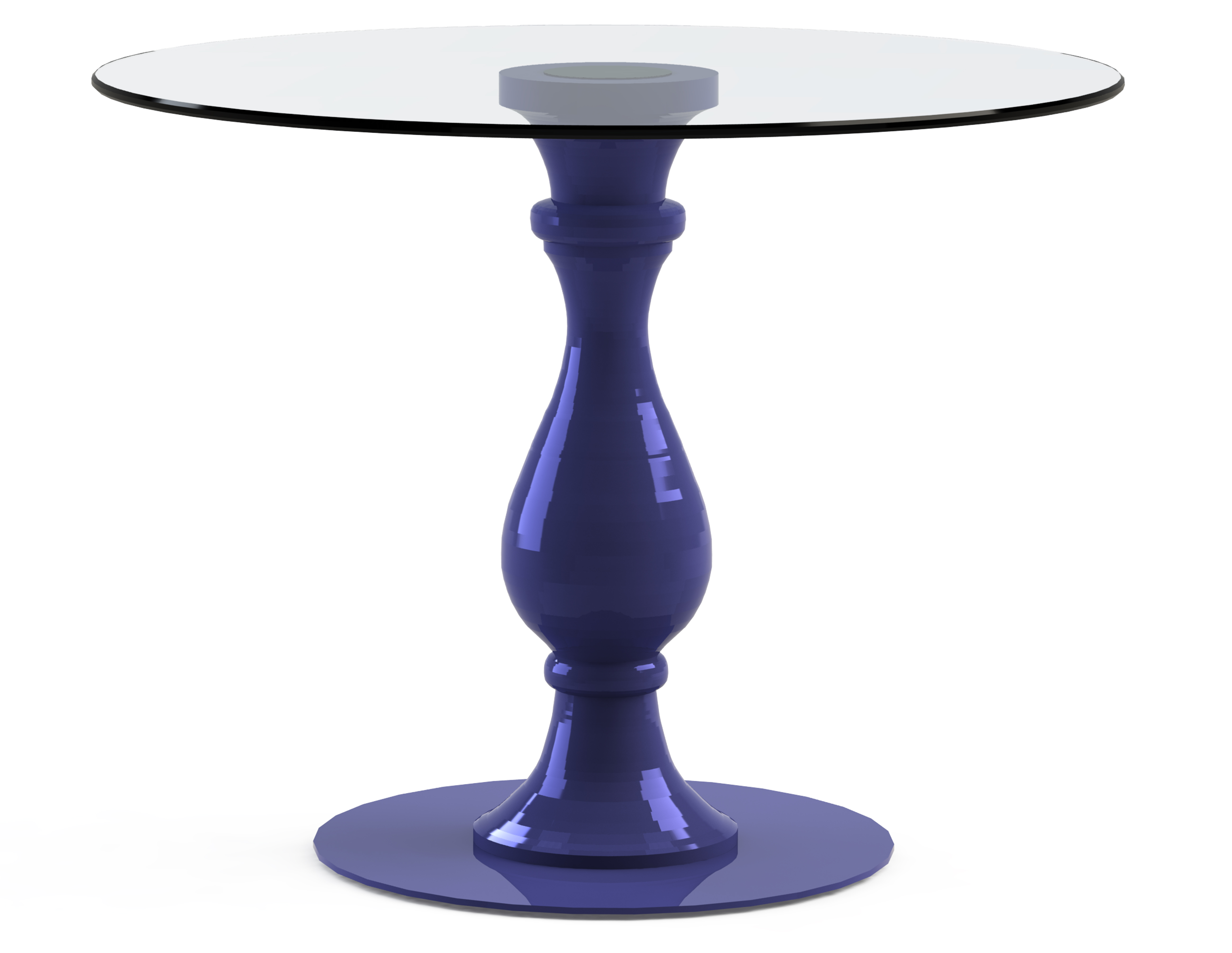 

Обеденный стол "Adventus Blue" со столешницей из закаленного стекла