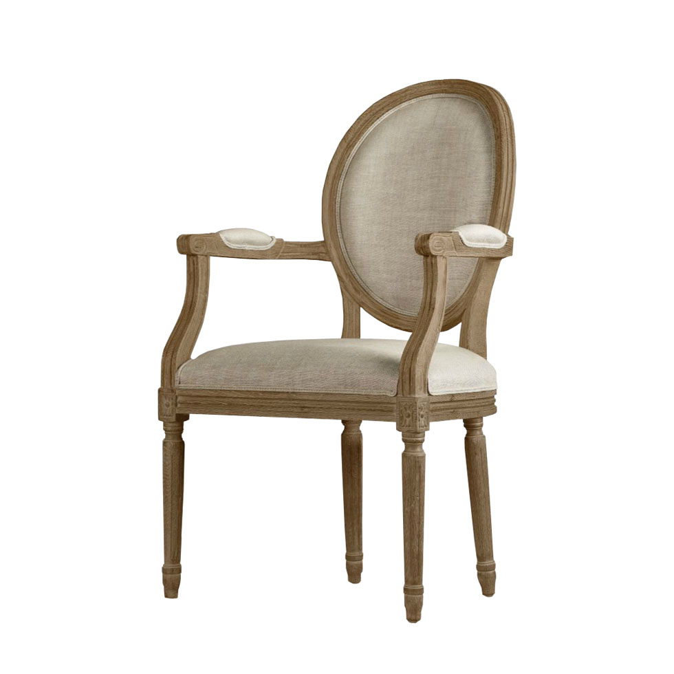 Стул с подлокотниками Louis Arm Chair
