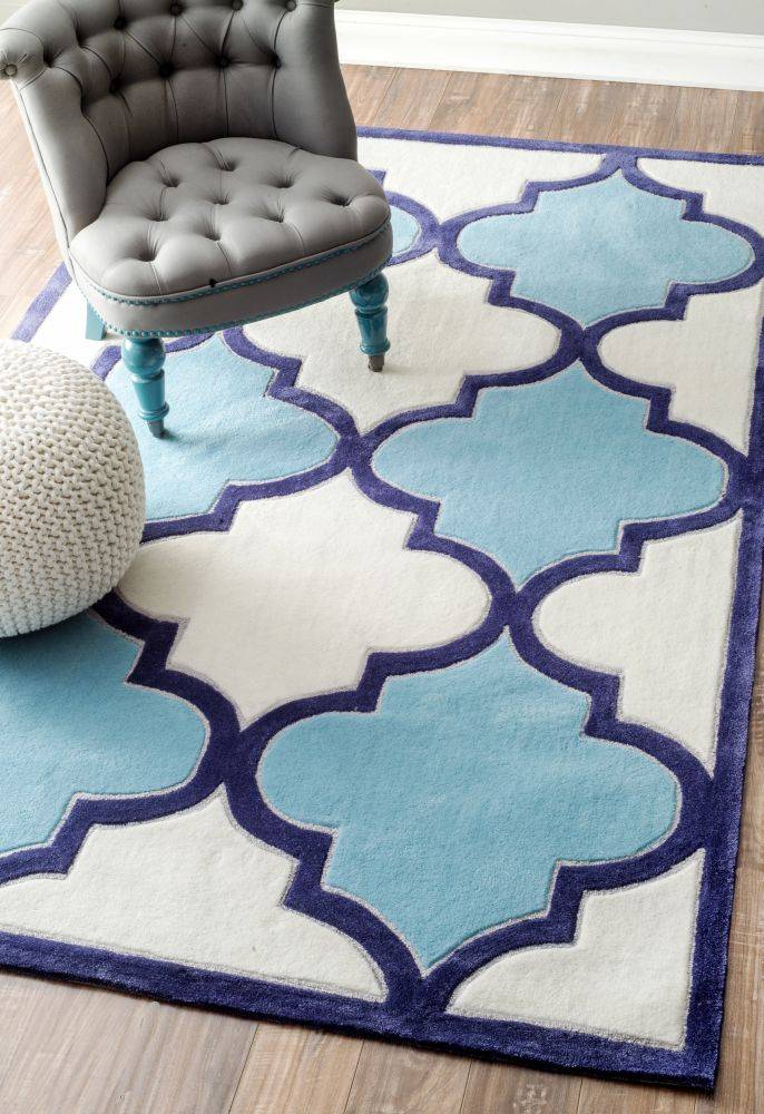 

Ковер Rugsbe Marrakech White Blue 300х400 см