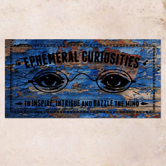

Картина на дереве Ephemeral Curiosities 40х80
