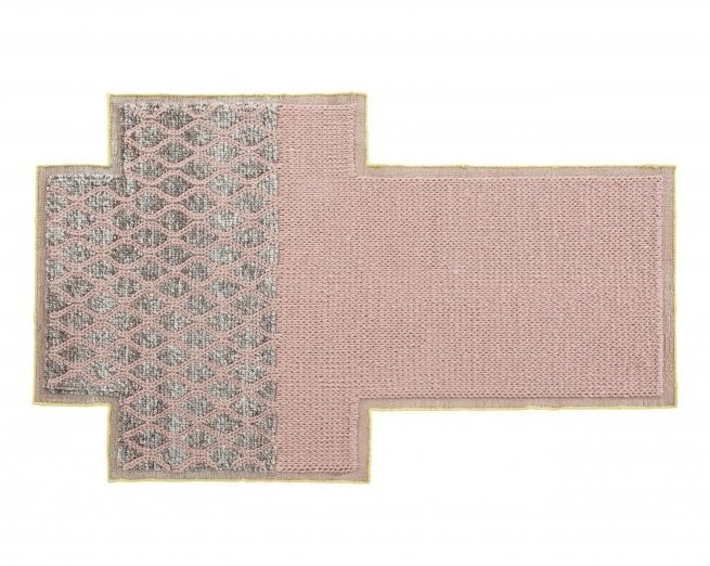 

Ковер Plait Big розовый 220x310