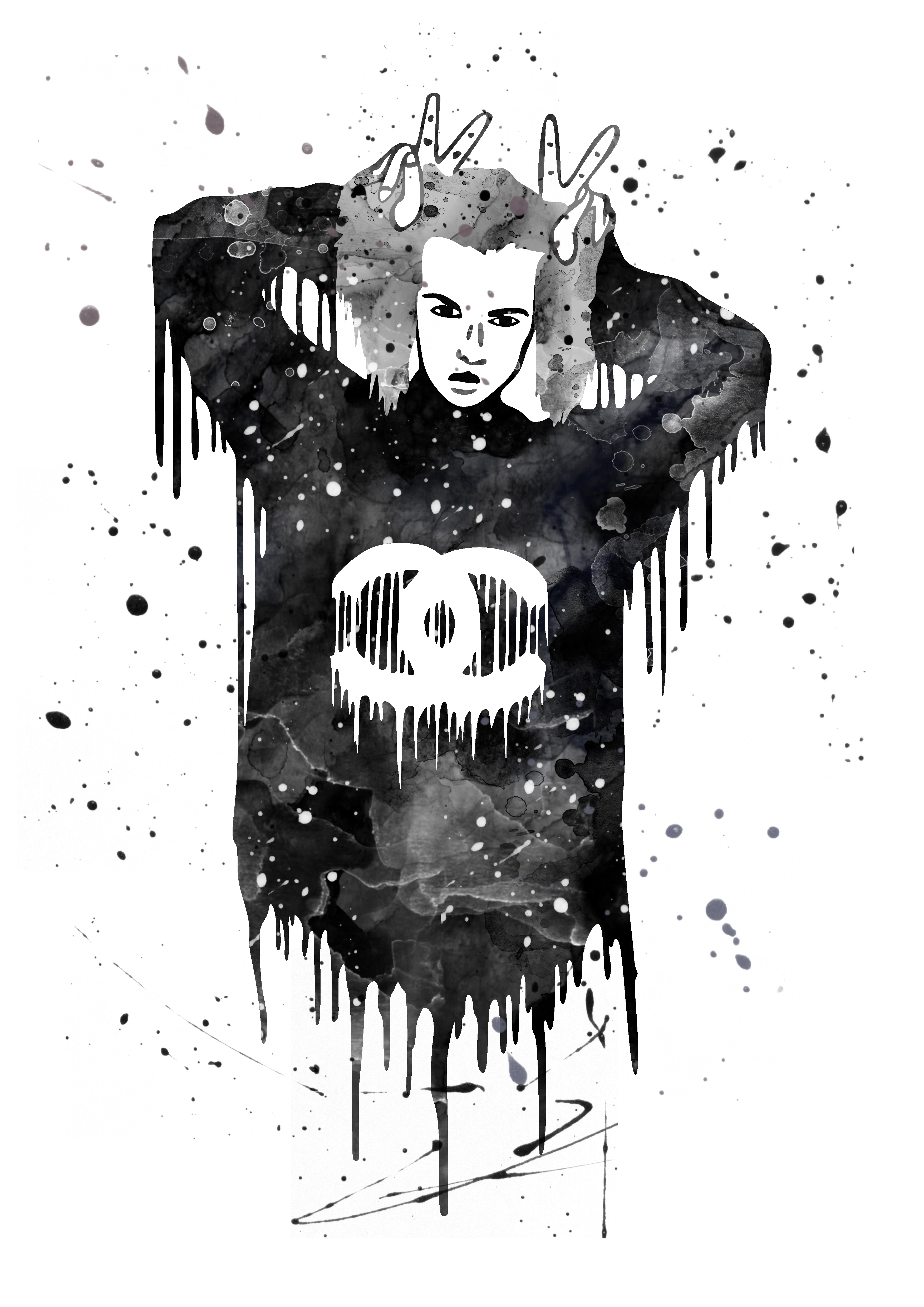 

Постер "Ghost а4"