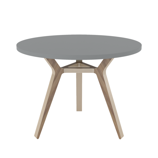 

Стол Unika täby Gray 90 орех