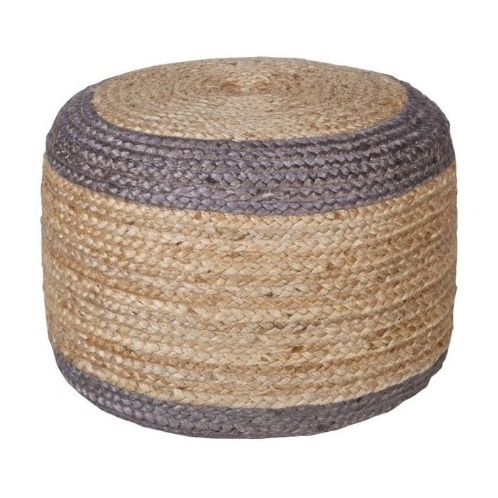 Пуф Sisal Round With Grey Bopder Пуф Sisal Round With Grey Bopder