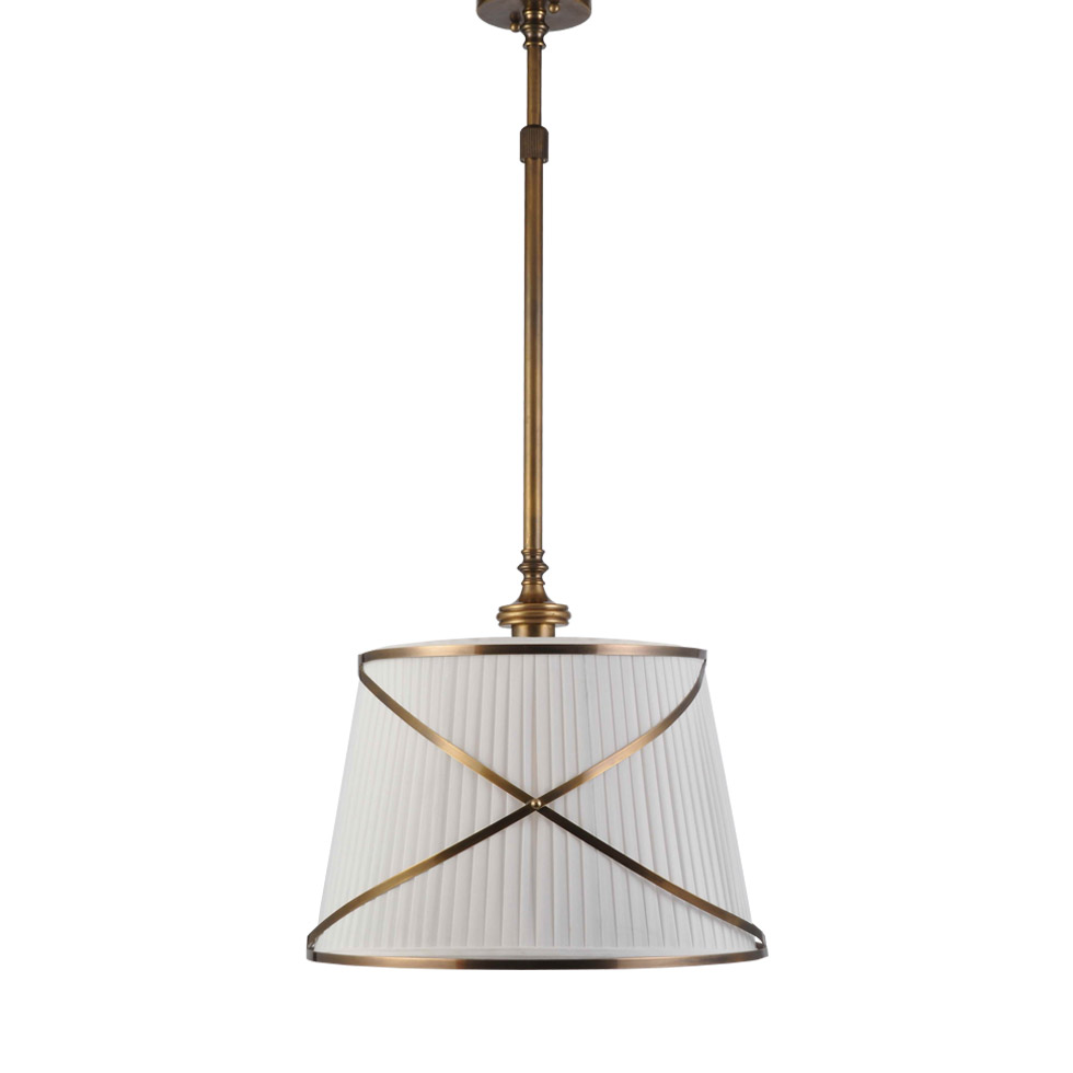 

Подвесная люстра Martime Single Chandelier с белым абажуром