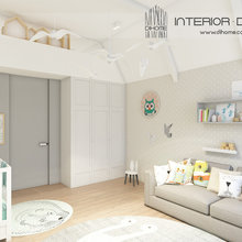 Фото из портфолио Двухуровневая квартира для молодой семьи – фотографии дизайна интерьеров на INMYROOM