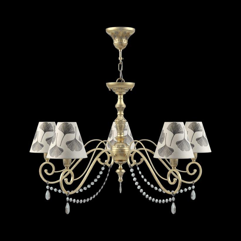 

Подвесная люстра Classic с абажурами из ткани