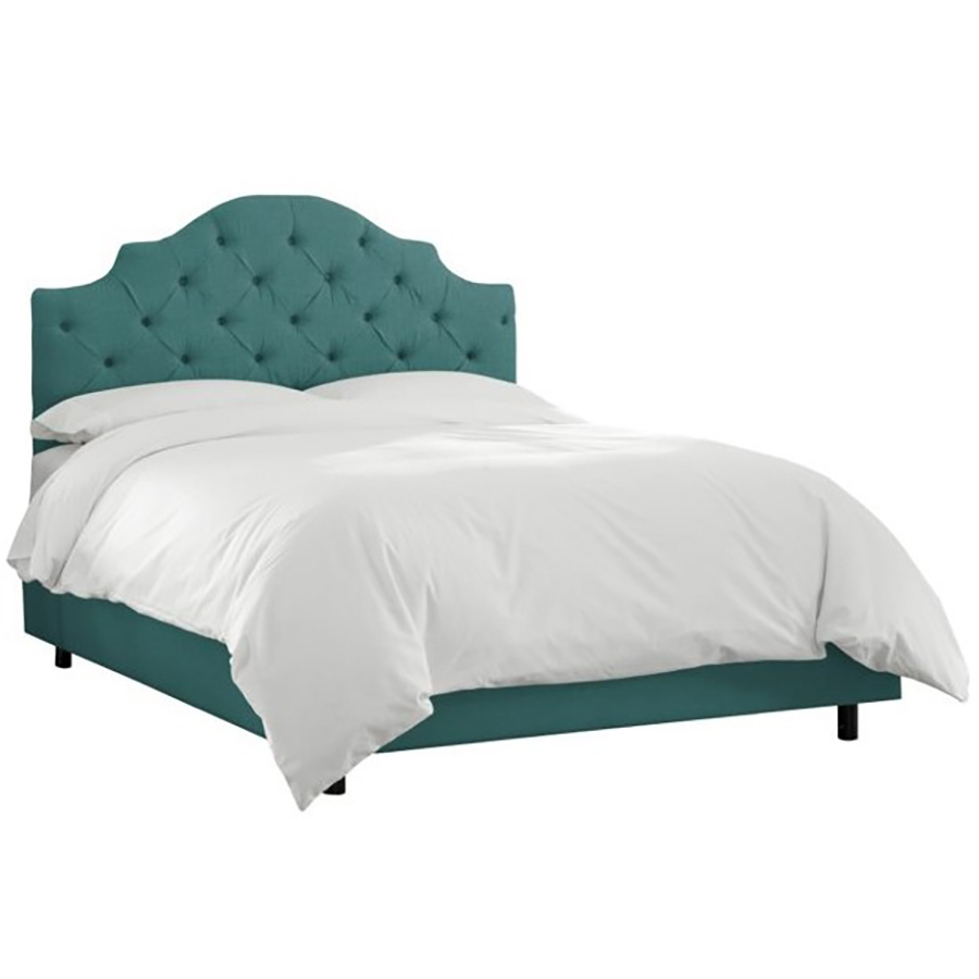 

Кровать Henley Tufted Teal 180х200 бирюзового цвета