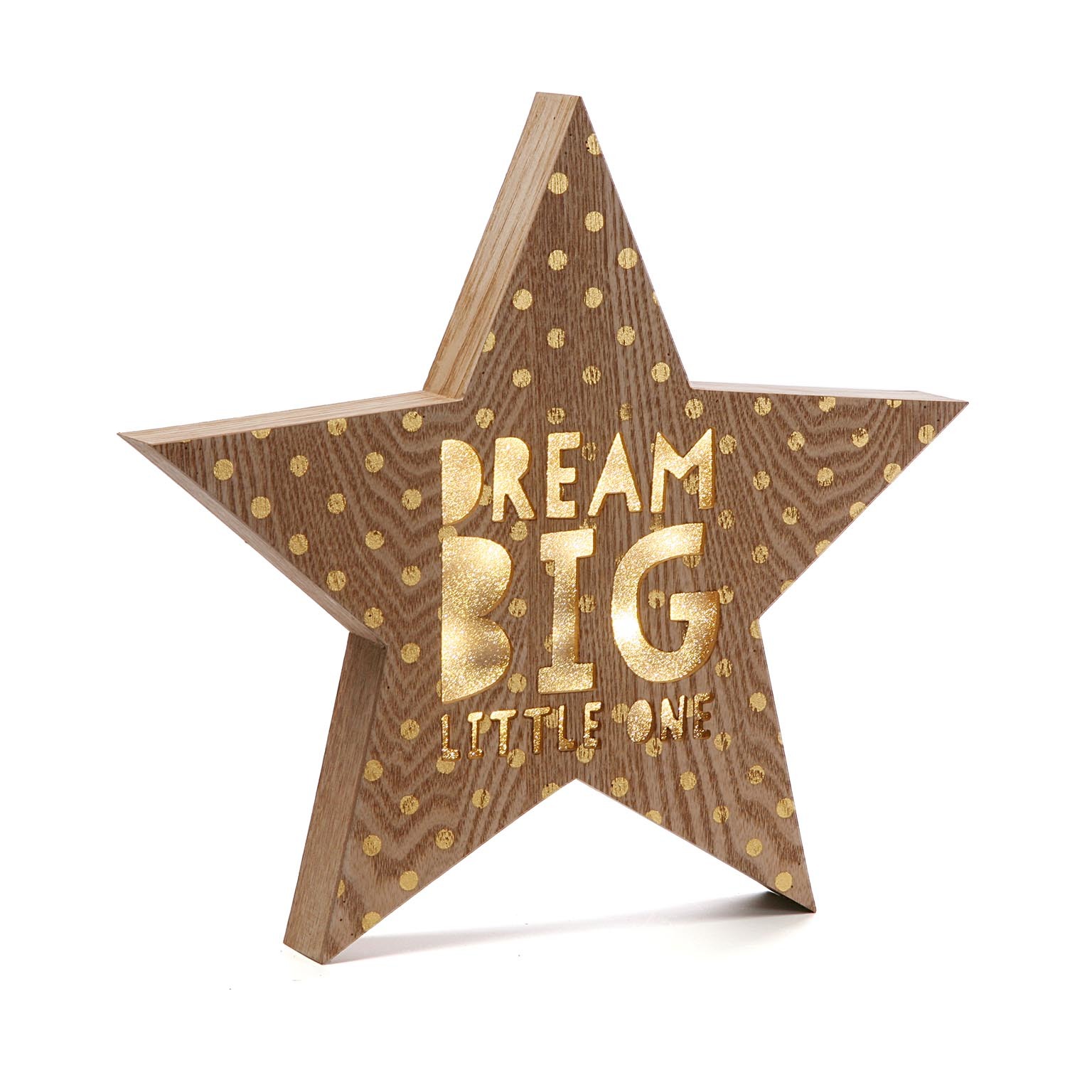 

Лайтбокс Dream из дерева с подсветкой
