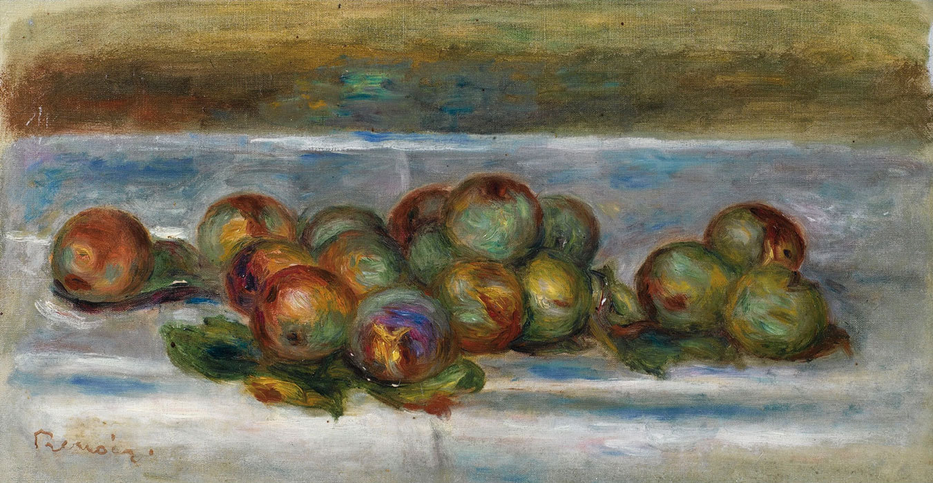

Репродукция картины на холсте Reines Claude Plums