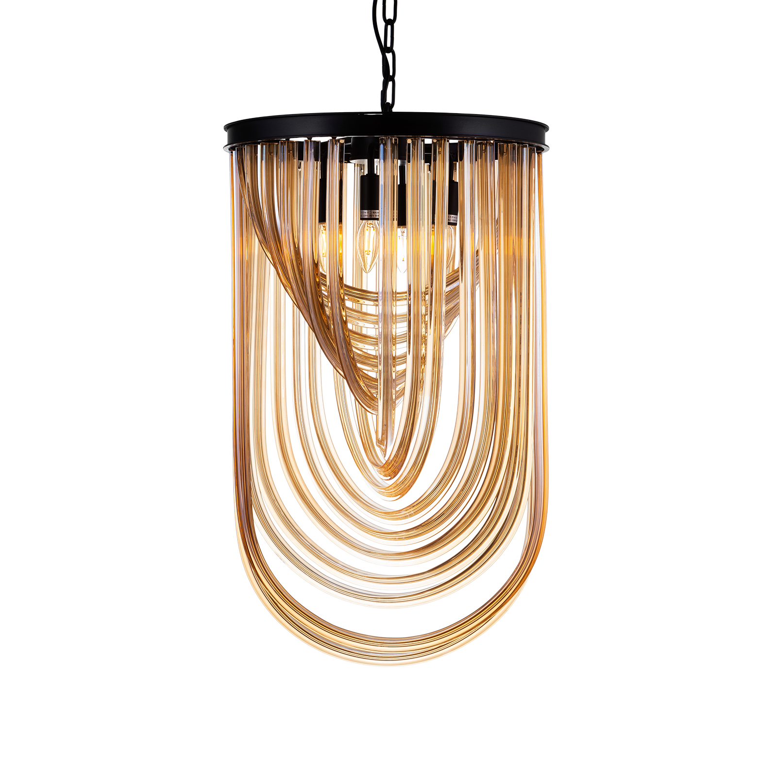 

Подвесная люстра Murano из металла и стекла
