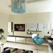 Фото из портфолио Маленькая светлая однокомнатная квартира – фотографии дизайна интерьеров на INMYROOM
