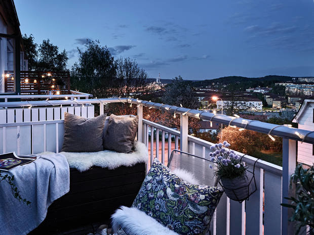 Фото из портфолио  Дуплекс с большим балконом и прекрасным видом  – фотографии дизайна интерьеров на INMYROOM