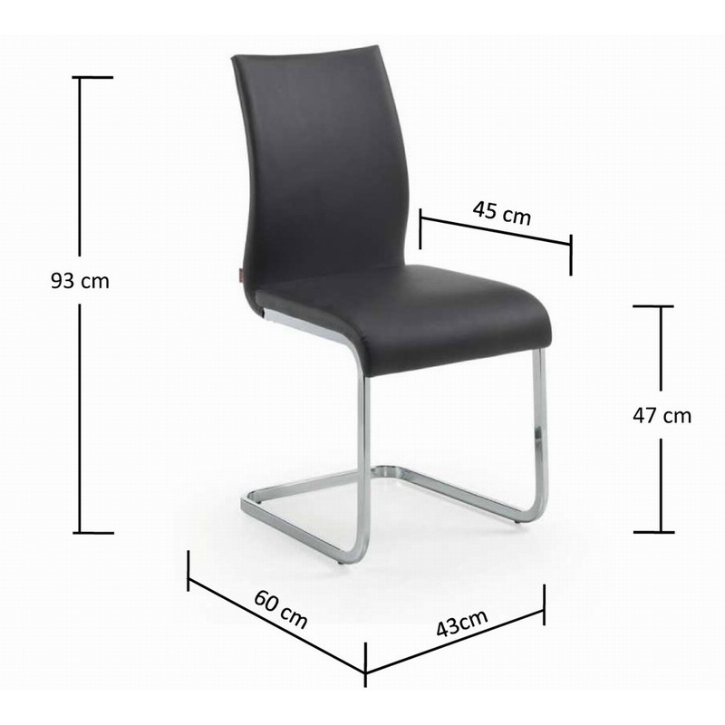 

Стул Julia Grup Tribecca из искусственной кожи