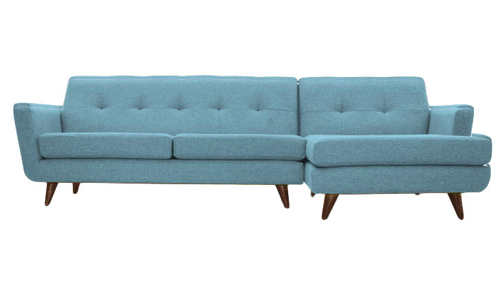 

Диван Grace Sectional голубого цвета