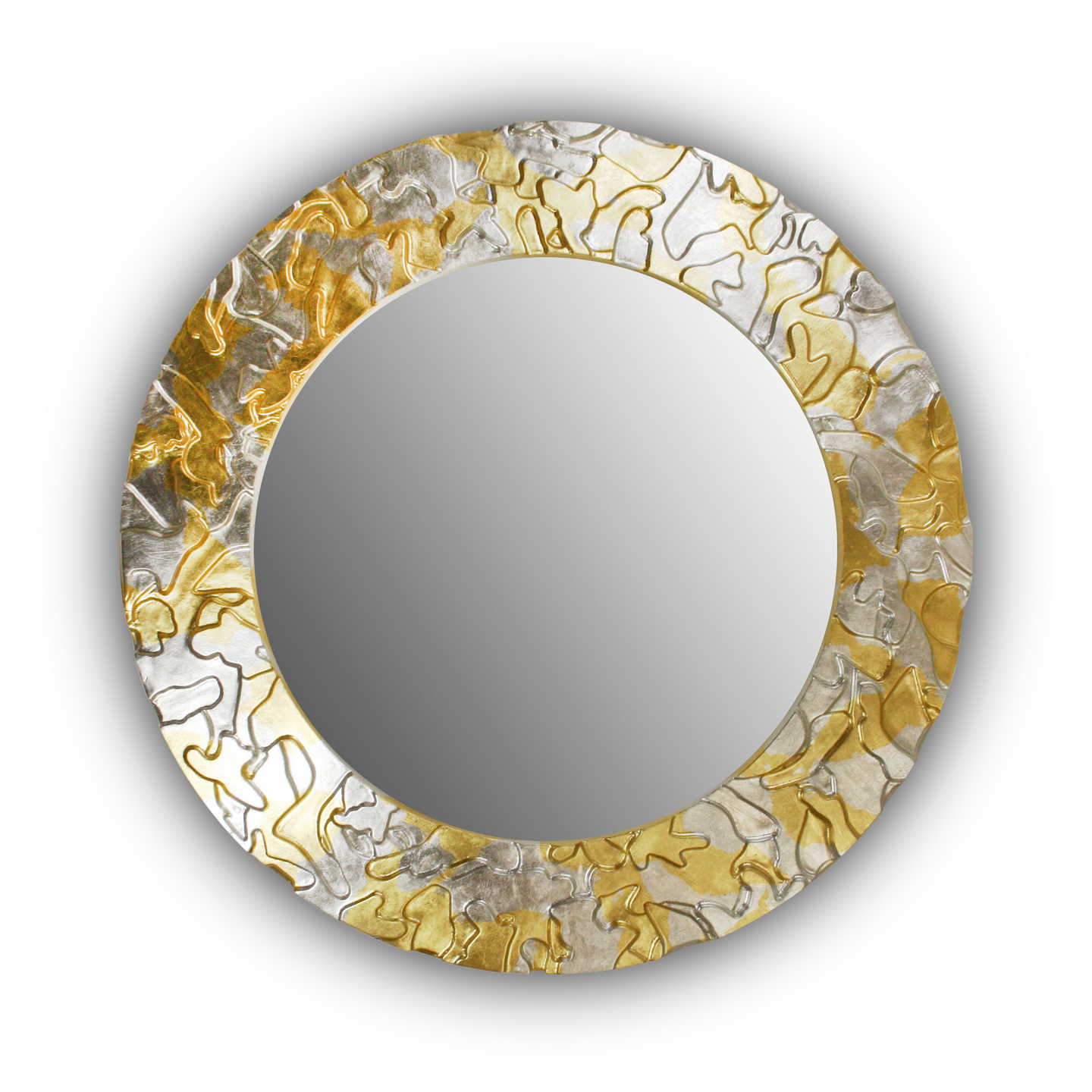

Настенное зеркало Fashion Camouflage Gold-Silver