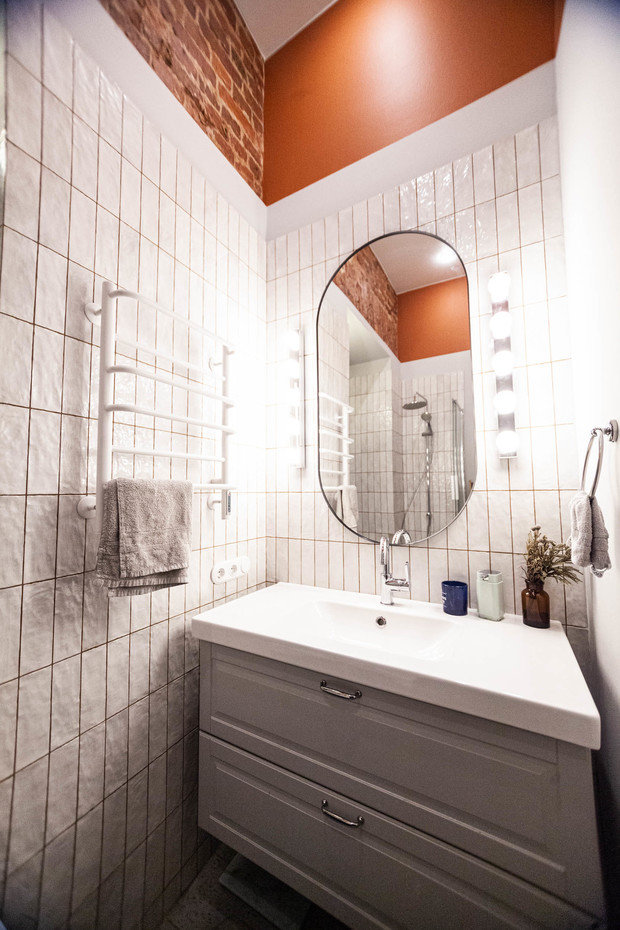 Дизайн ванной комнаты в скандинавском стиле: 3999 фото лучших .