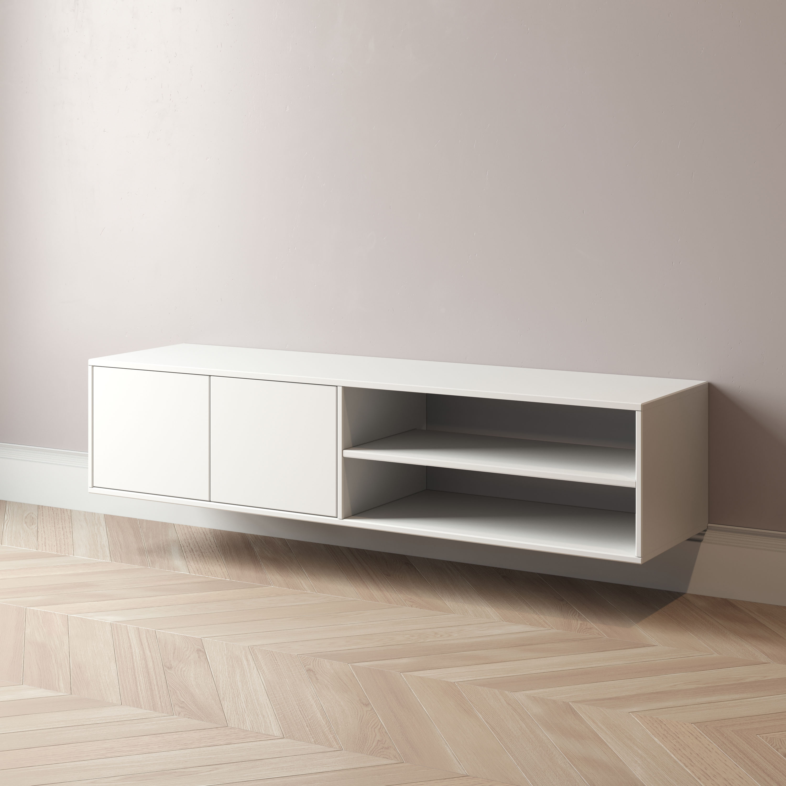 

Тумба тв Nika 180 черного цвета