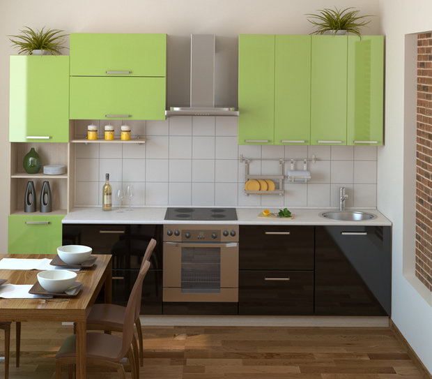 Фотография: Кухня и столовая в стиле Современный, Хай-тек,  – фото на INMYROOM