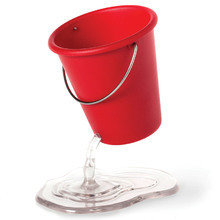Органайзер для рабочего стола Peleg Design desk bucket красный Органайзер для рабочего стола Peleg Design desk bucket красный