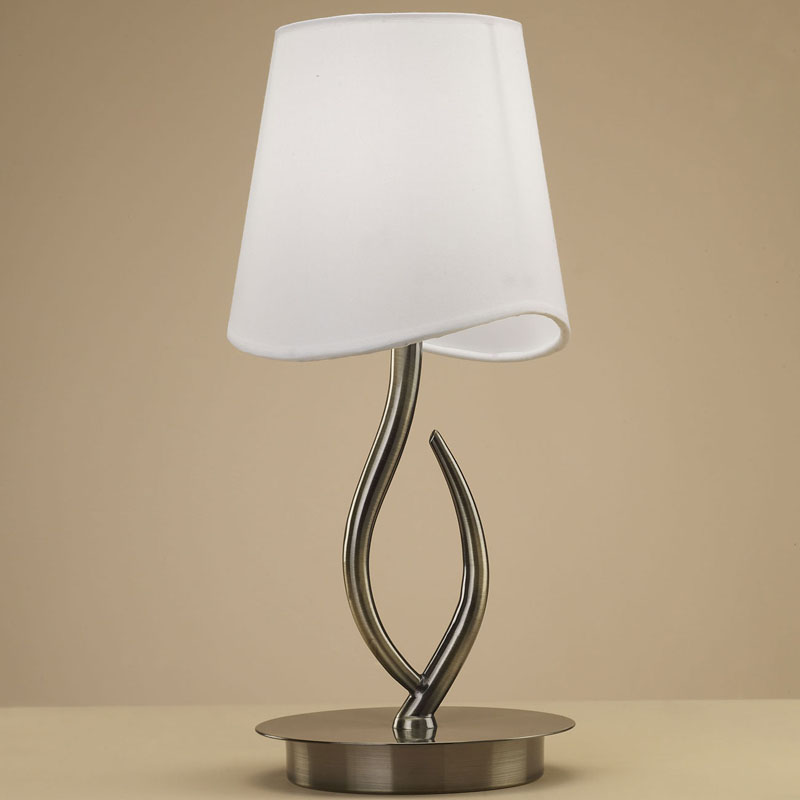 

Настольная лампа Mantra "Ninette Antique Bras"