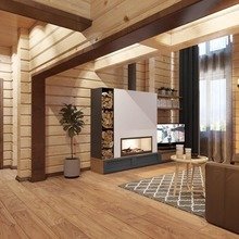 Фото из портфолио проект деревянного дома – фотографии дизайна интерьеров на INMYROOM