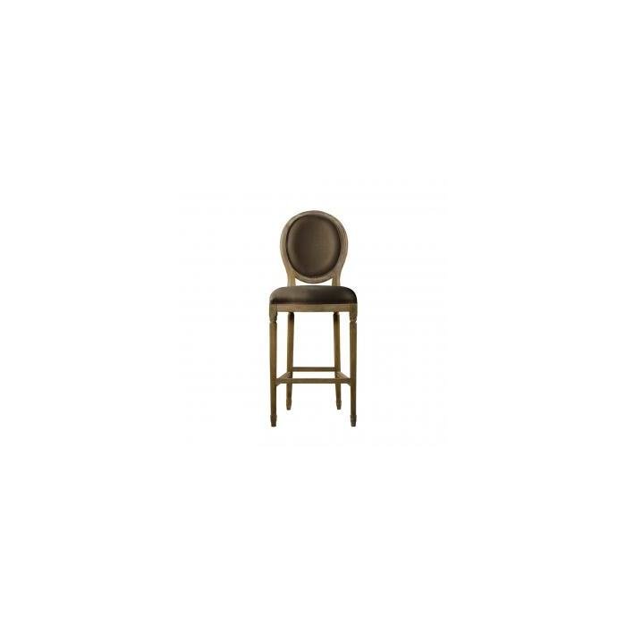 Барный стул Vintage louis round high Барный стул Vintage louis round high