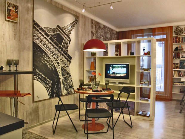 Фото из портфолио проект квартиры-студии – фотографии дизайна интерьеров на INMYROOM